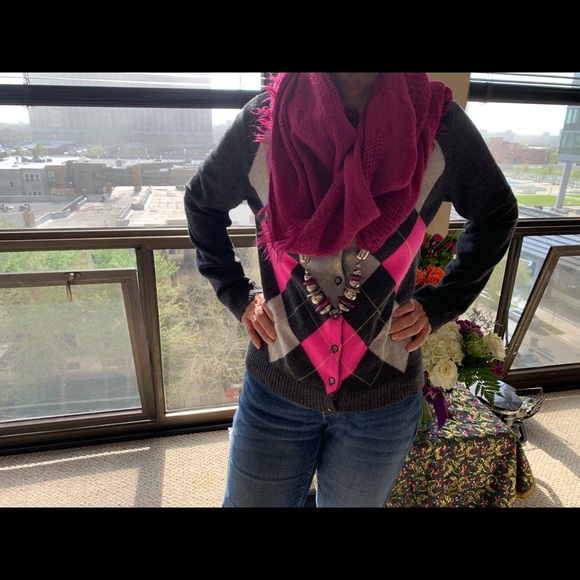 Jeweled Infinity Scarf - Picture 2 of 3